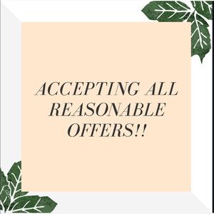 make me a [reasonable] offer!